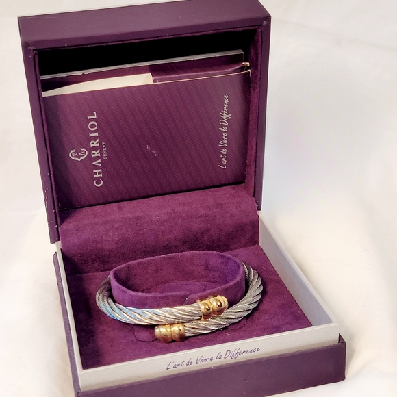 Charriol Silver and Gold Bracelet - Picture 5 of 7